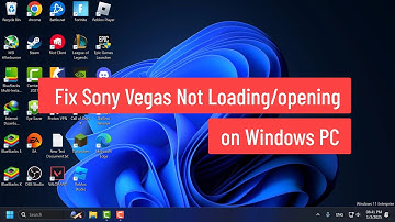 How to Fix Sony Vegas Not Loading/opening on Windows PC (2025)