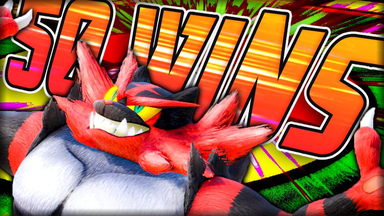 MY INSANE 50 WINS STREAK WITH INCINEROAR!