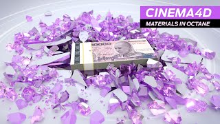 Cinema 4D Tutorial Create Materials and Light in Octane / #3