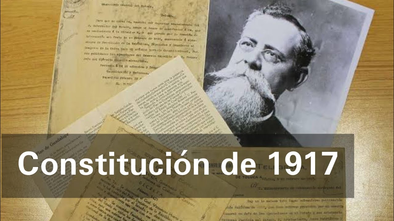 Constitución de 1917 - Historia - YouTube