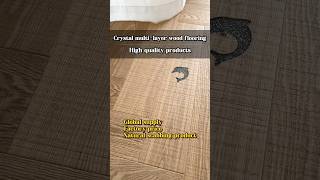 Multi-layered wood floor with crystal #flooring #floormanufacture #flooringsupplier #interiordesign