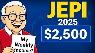 How Much WEEKLY Income Can $2,500 in JEPI Really Pay in 2025?
