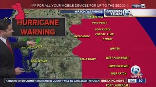 Hurricane Matthew Wednesday 4:30 a.m. update (10/5/16)