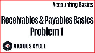 Receivables and Payables Basics Problem 1