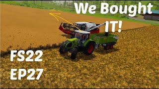 We Bought A New Field! | FS22 EP27 | Starting from Scratch!
