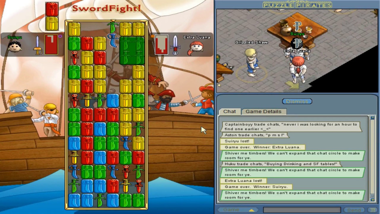 Vegas 9 in Swordfighting [Puzzle Pirates]