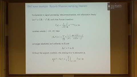 Prof. Ivan Veselic | Uncertainty principles and spectral analysis of Schroedinger operators