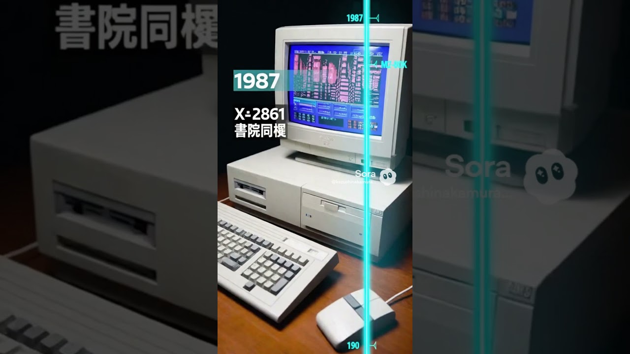 SHARP SP-1002 デスクトップPC古い物　電源は入りますタイムセール SHARP SP-1002 デスクトップPC古い物 電源は入りますタイムセール