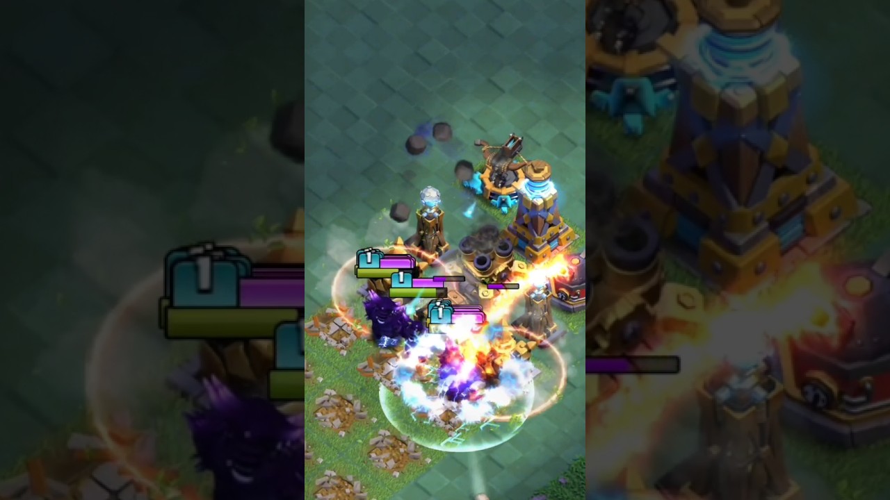 Builder Base Max Linear Defense VS Max Troops | Clash Of Clans