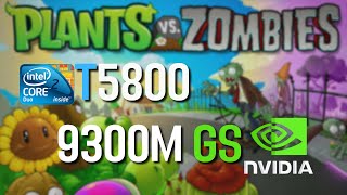 Plants vs. Zombies - Core 2 Duo T5800 Low End Laptop