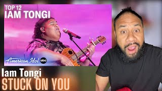 Iam Tongi's "Stuck on You" Lionel Richie Cover - American Idol Top 12 | REACTION