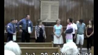 July 28 2014 Officers Receive Award for Life Saving