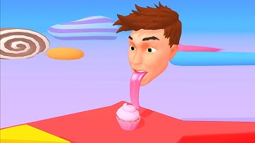 Lick Food - Lick Runner - All Levels Gameplay Android iOS 9-13