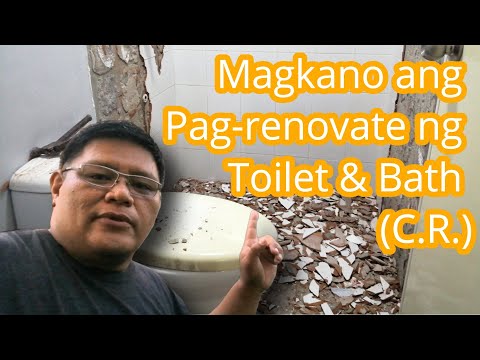 House Construction Ideas: Magkano ang T&B (Toilet and Bath/C.R.) | Bathroom Renovation