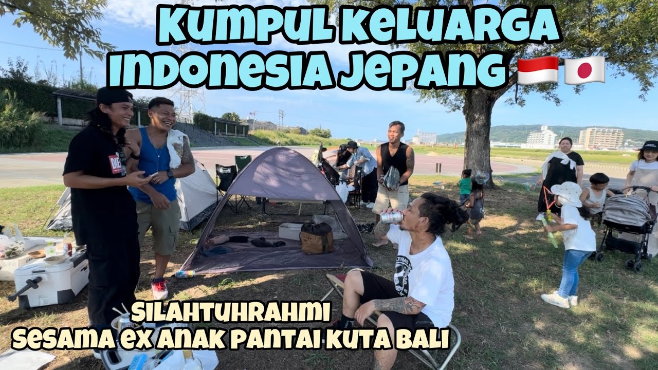 Serunya mantan anak pantai kumpul bawa istri jepangnya masing masing