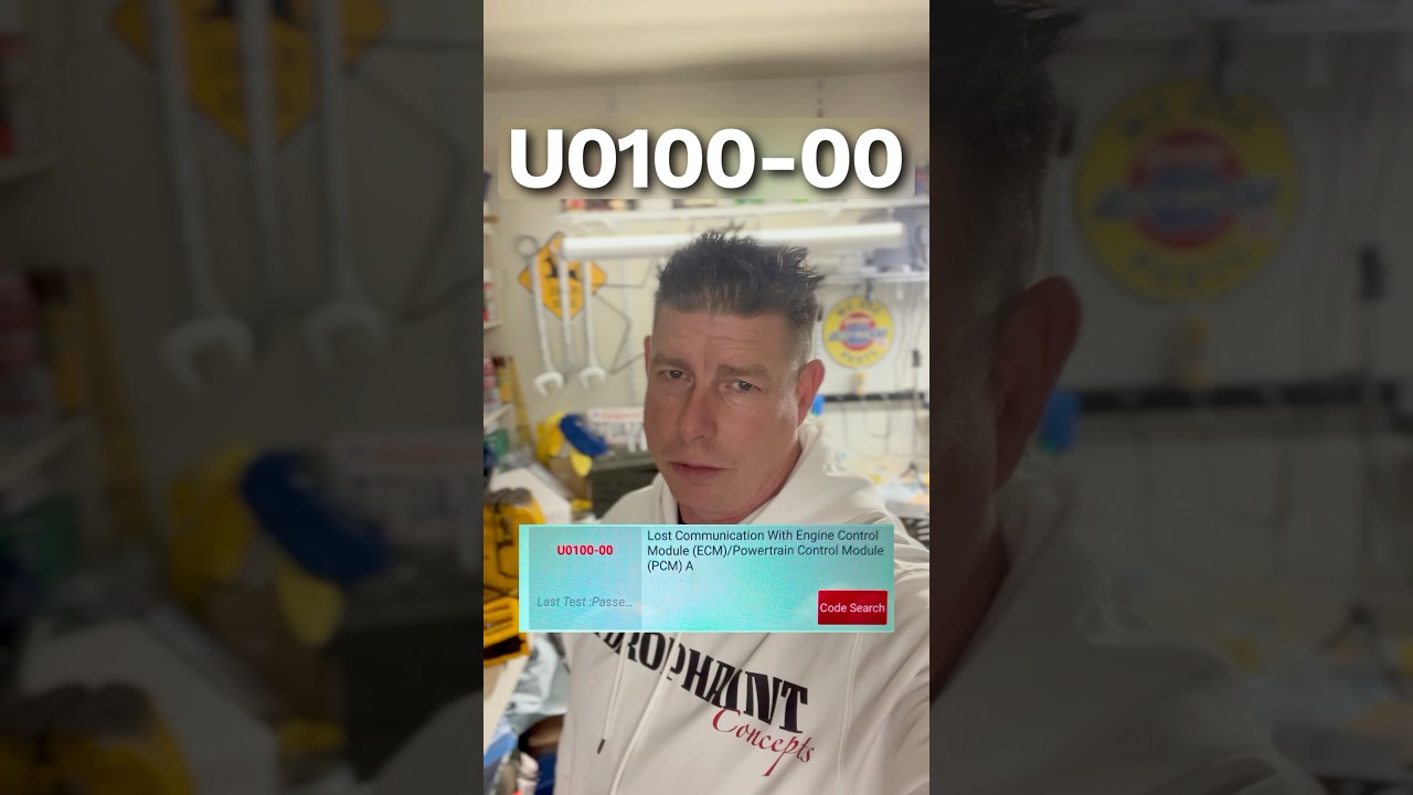 2007-2013 Chevy Silverado PCM/ECM lost power U0100-00 