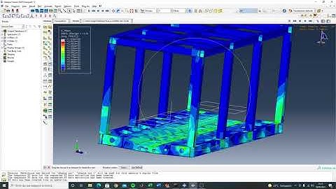 Abaqus CAE - Damped structure