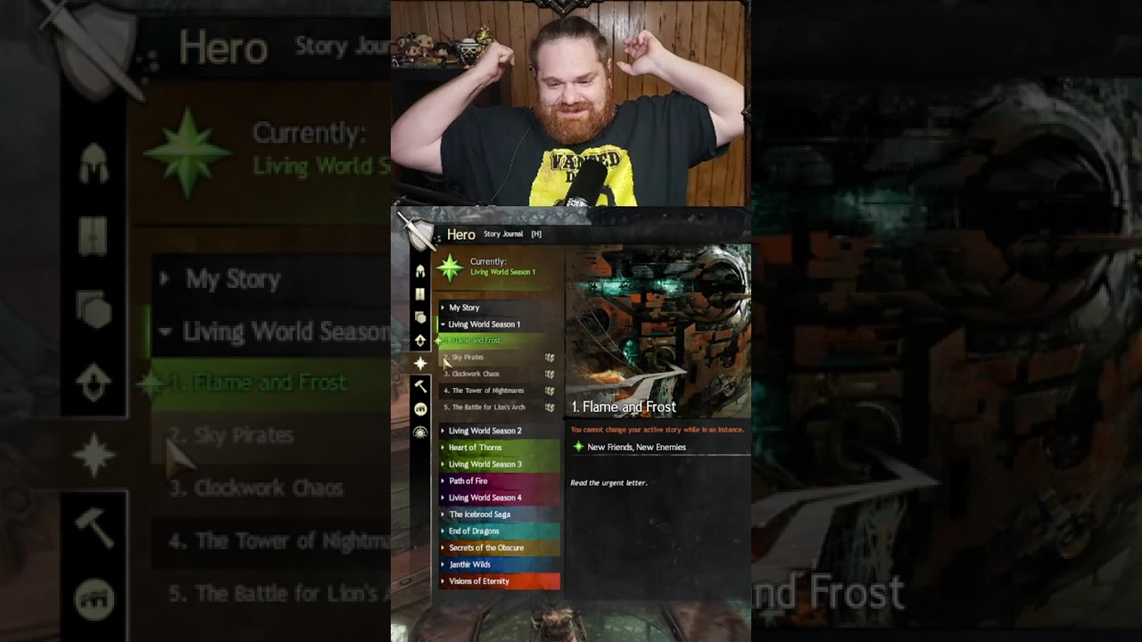 Puffin Around Tyria | I beat the game already? #PlayfulPuffer #GuildWars2 #MMOMoment #Necromancer