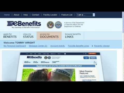 eBenefits Site Tour