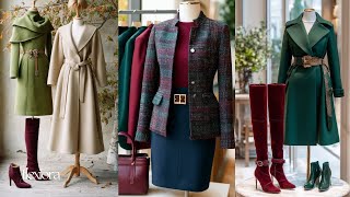 Elegant & Rich Color Combos for Fall Winter | Fashion Trends, Wardrobe Inspiration 🍂 7 Elegant Rich Color Combos For Fall Winter 2025 Fashion Trends