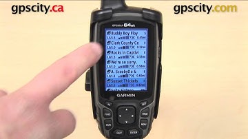 Garmin GPSMAP 64 Series: Geocaching Quick Start with GPS City