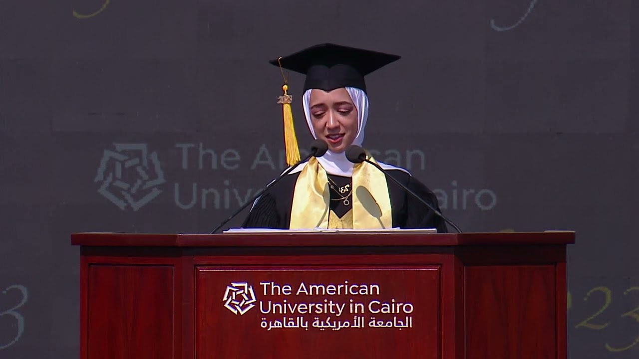 Midyear Undergraduate Commencement 2023 Student Representative Kanzi El Nasharty '23