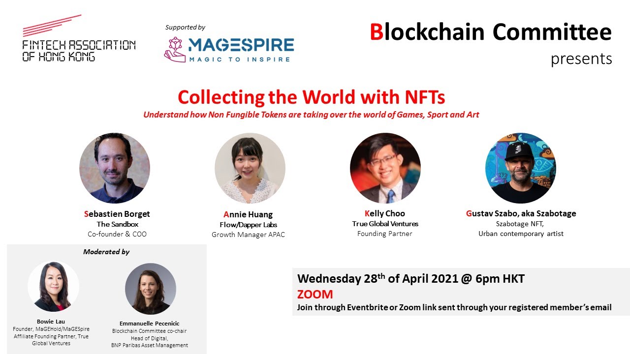 FTAHK Blockchain Committee Presents  Collecting the World with NFTs