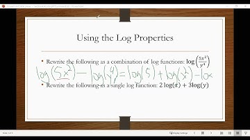 PreCalc: Section 4.4 Part 1
