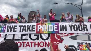 chicago pride parade 2017 vlog2