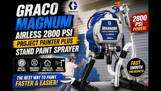 Graco Magnum Project Painter Plus Review | Best Airless Paint Sprayer for DIY