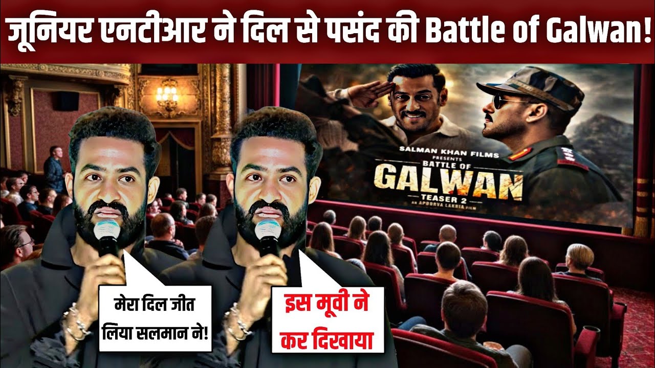 Junior NTR VERY BIG Statement | Battle of Galwan Teaser Reaction | Junior NTR Reaction | Massive Buz