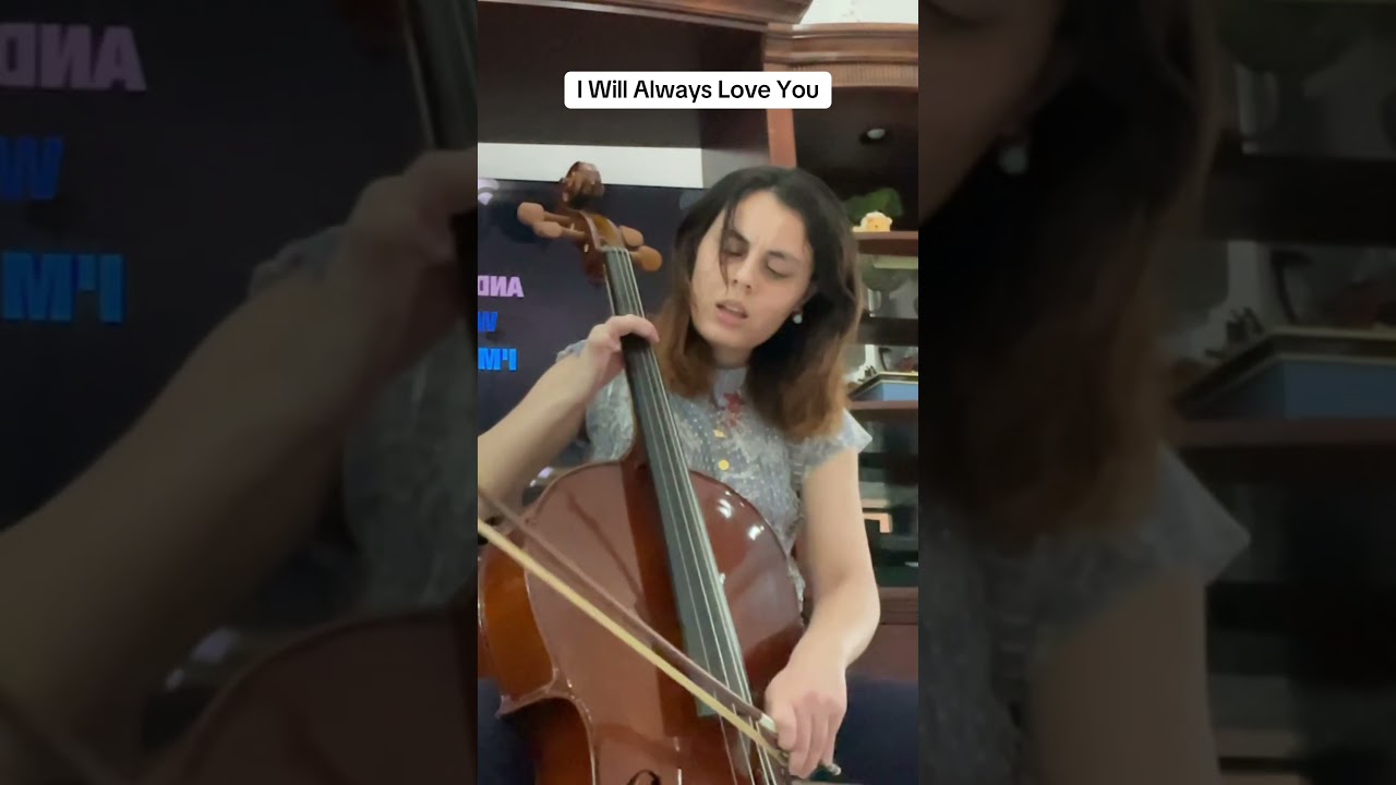 audition szn #puertorico #cello #canto #cover #whitneyhouston