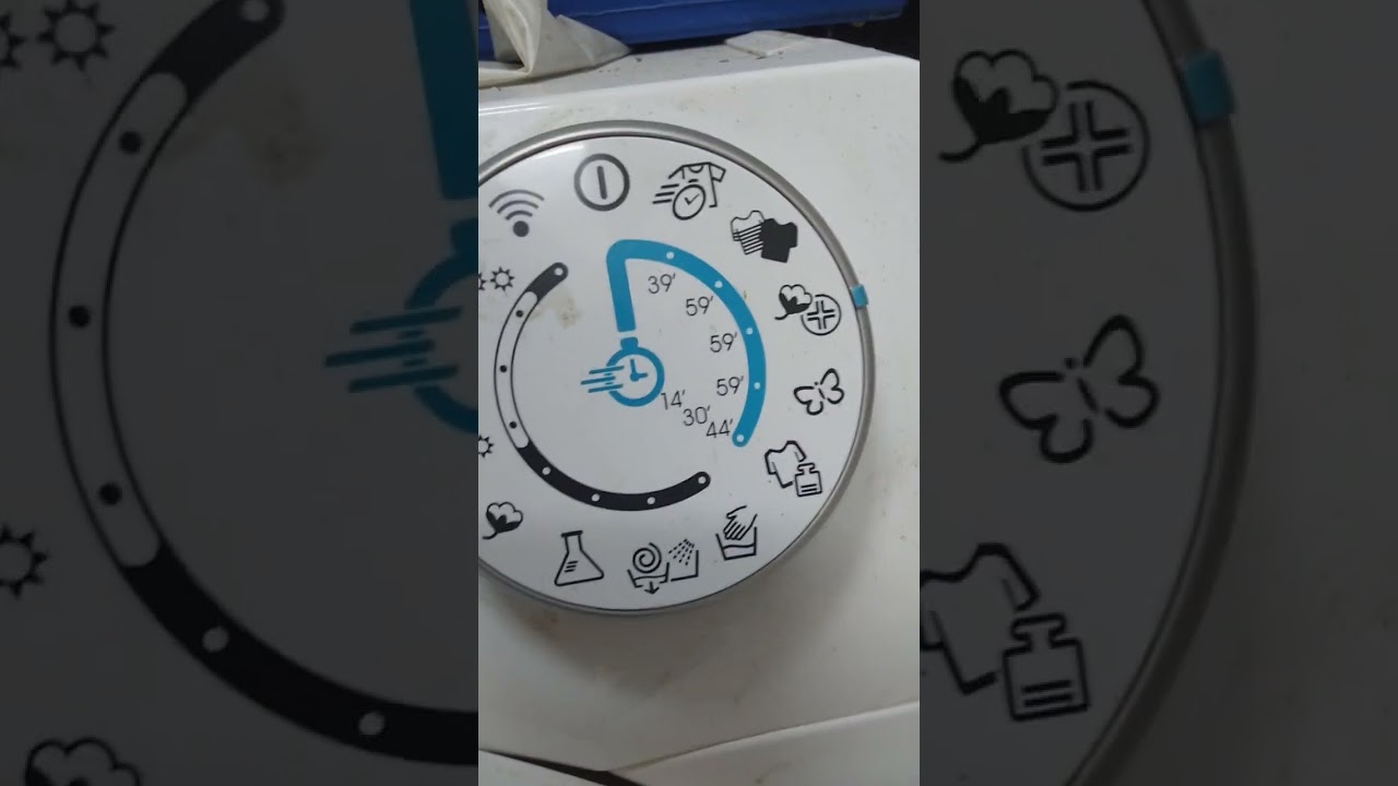 طريقة تشغيل غسالة كاندي بالمجفف