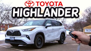 2022 Toyota Highlander XLE Review and Test Drive STILL The BEST Family Size SUV to BUY? screenshot 4