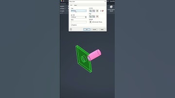 Place joint feature in Autodesk Inventor assembly #inventor2025 #3dmodeling #smmartdraftsman