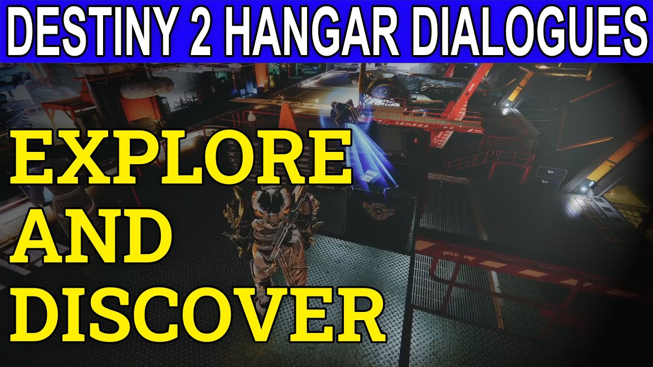 Destiny 2 Tower Hangar Exploration, Dialogue locations, Interactions & More (Season of the Splicer)