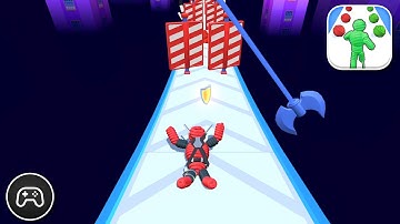 Rope Man Run - Gameplay Walkthrough Part 91 - Racing Game Levels To Play (iOS, Android)