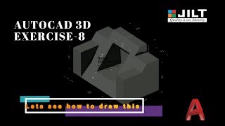AutoCAD 3D Basic training | Exercise - 8