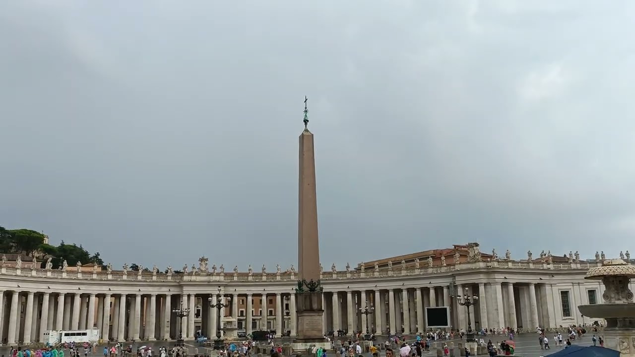 Lightning strikes in Vatican City YouTube