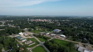 Clinton, Illinois - East Side Aerial Video