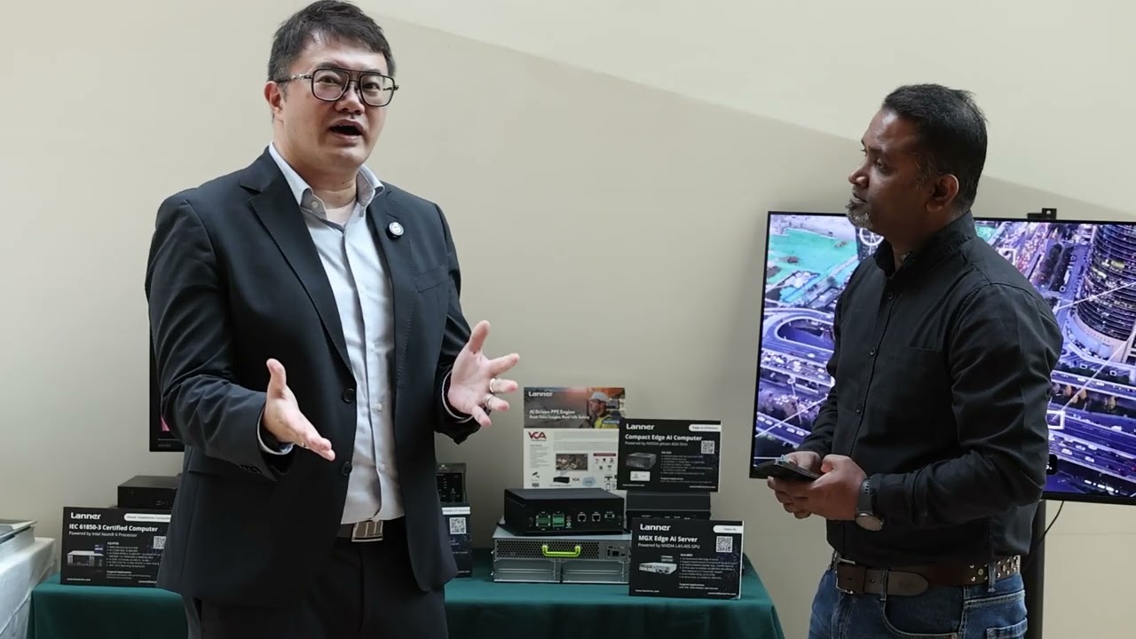 One on one with Larisa Tseng, General Manager, and Joseph Huang, Executive Vice President, Vecow