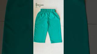 Baby Pant Cutting &amp; Stitching | Easy Elastic Pajama for Kids | Step by Step Tutorial