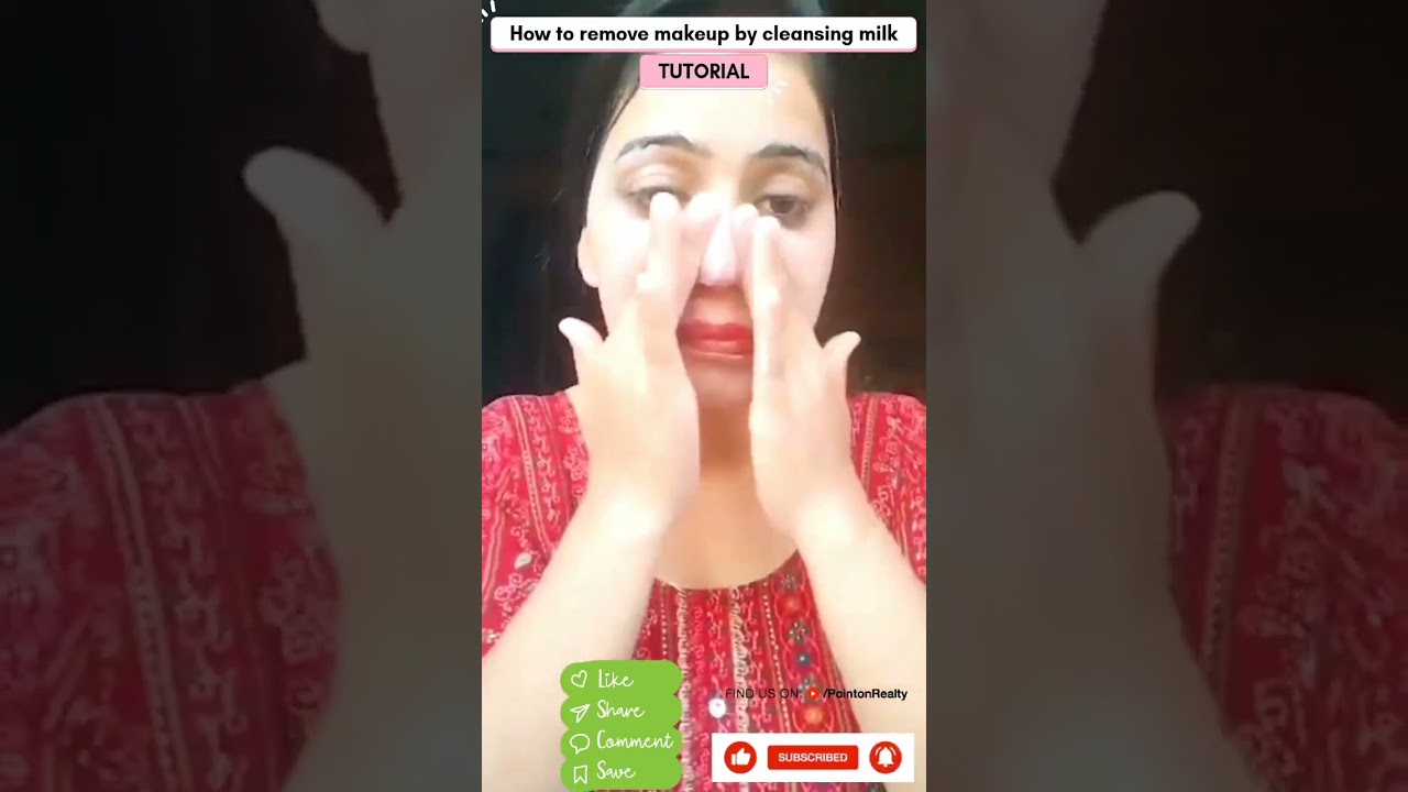 Makeup remover cleansing milk | how to remove makeup easy way 