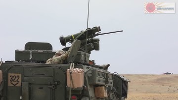 FGM-148 Javelin missile Demonstration by Stryker Brigade