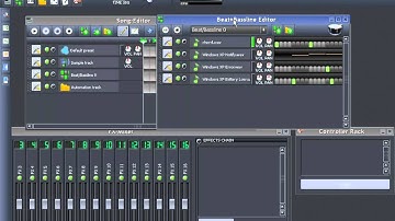 Goofing wiht LMMS + Windoze sounds