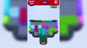 Color Block Jam Level 363 Walkthrough Solution