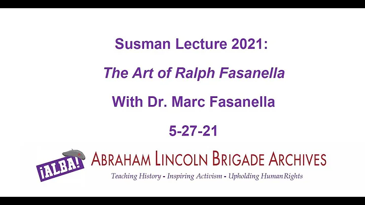 Susman Lecture 2021: The Art of Ralph Fasanella