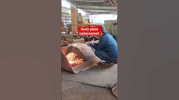Excavator bucket repair..#shorts #howto #amazing #skills #tutorial #learning #creative #ideas