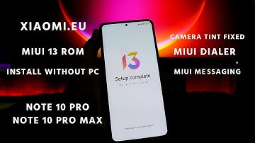 Install EU MIUI 13 ROM Without PC ON REDMI NOTE 10 PRO/MAX | NO NEED TO FIX CAMERA TINT  ISSUE