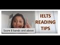 IELTS reading section TIPS to score above 8 bands- Part 1